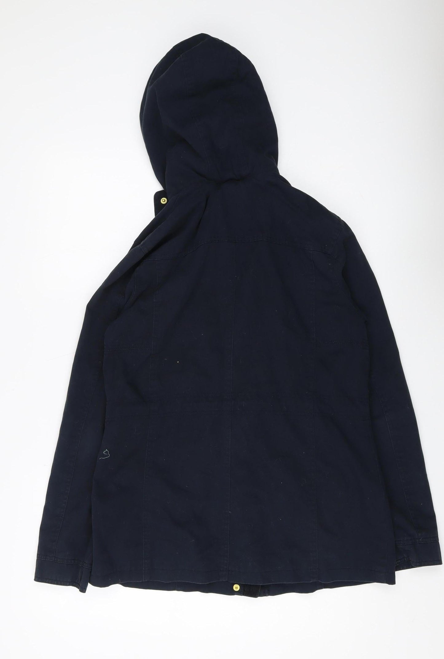 New Look Women's Blue Parka Jacket Size 12