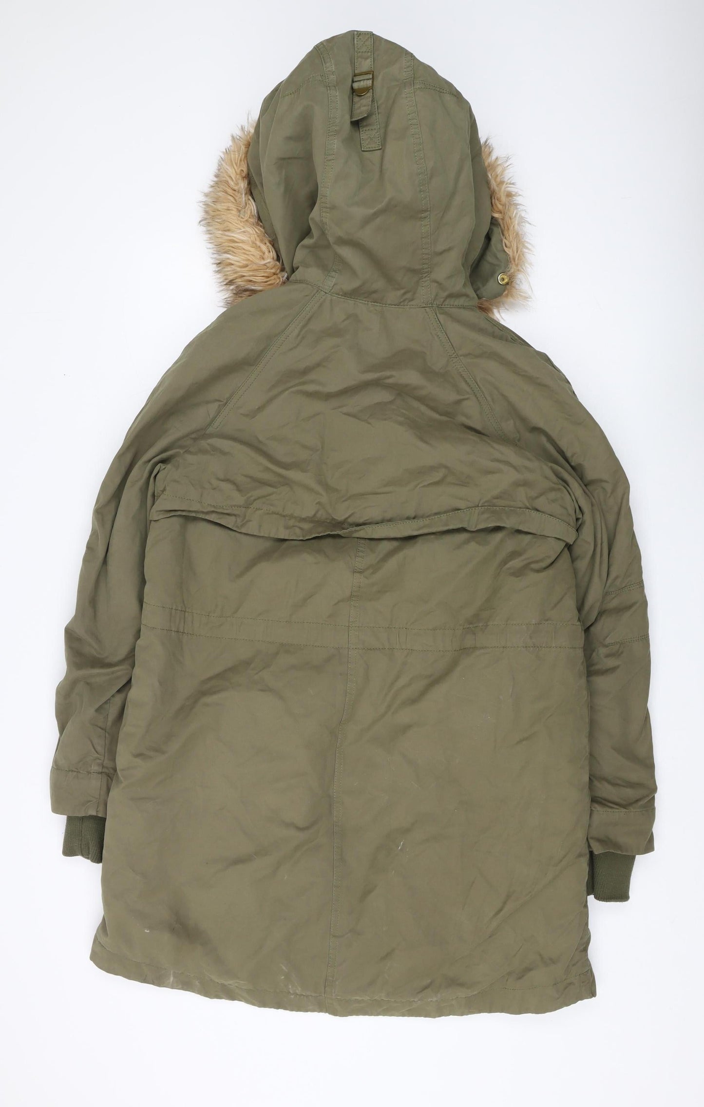 Label of Graded Goods Women's Green Parka Coat Size 12