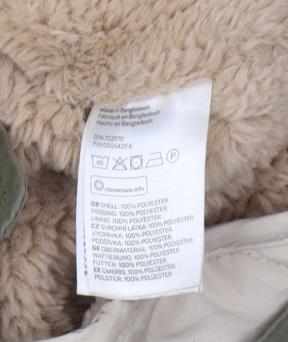 Label of Graded Goods Women's Green Parka Coat Size 12