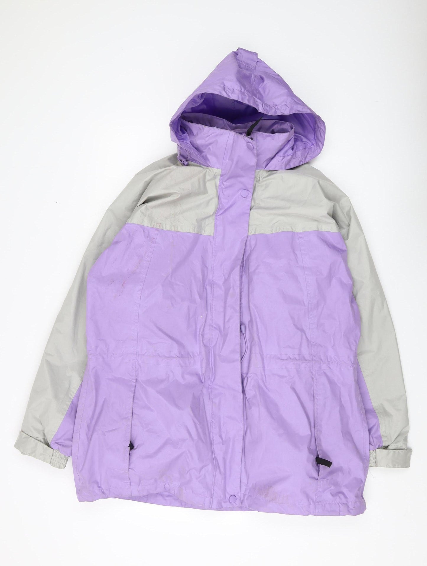 Womens UK Size 16 being Casual Purple Parka Coat