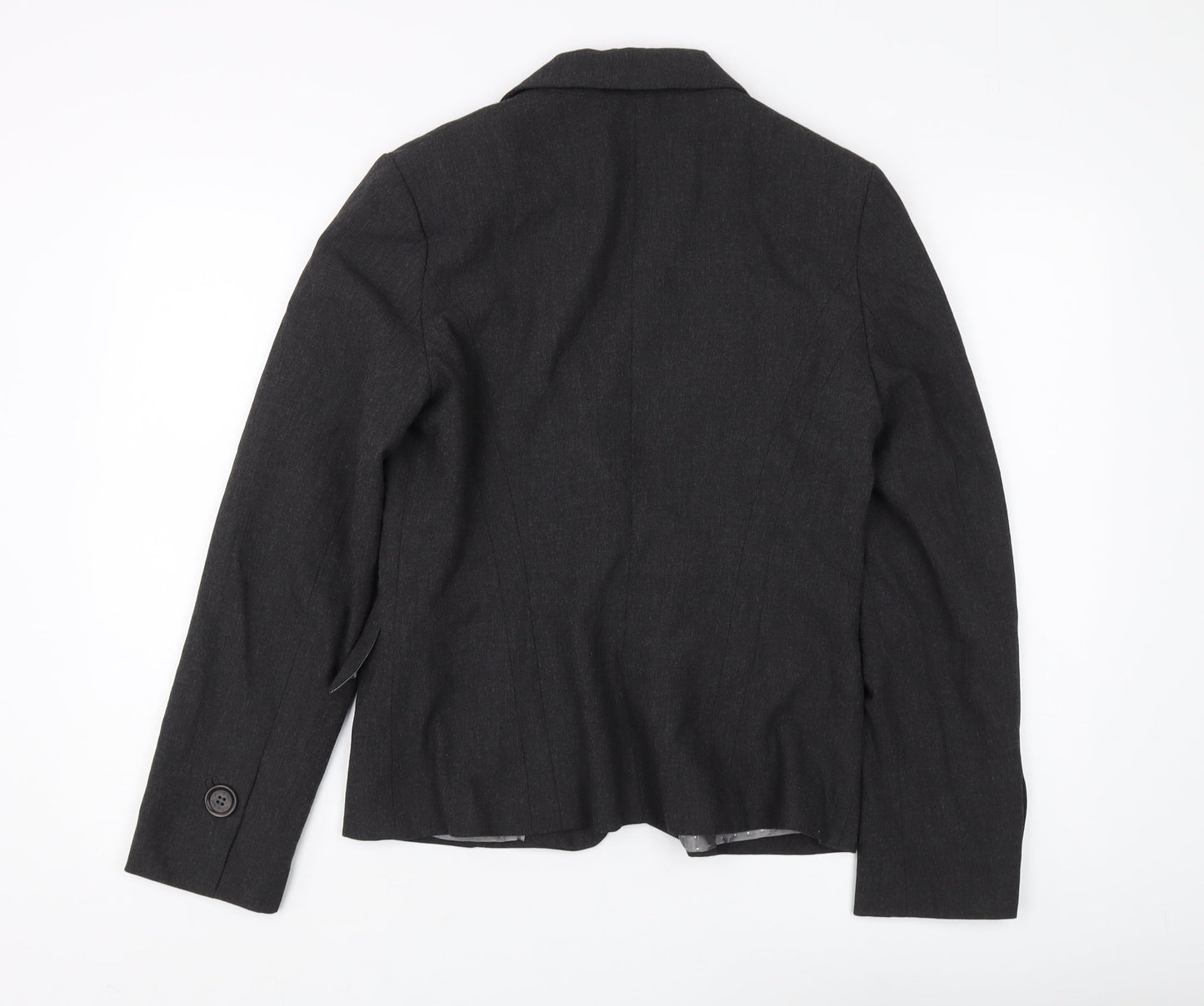 Marks and Spencer Women's Black Blazer Size 12 Lined