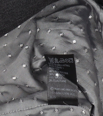 Marks and Spencer Women's Black Blazer Size 12 Lined