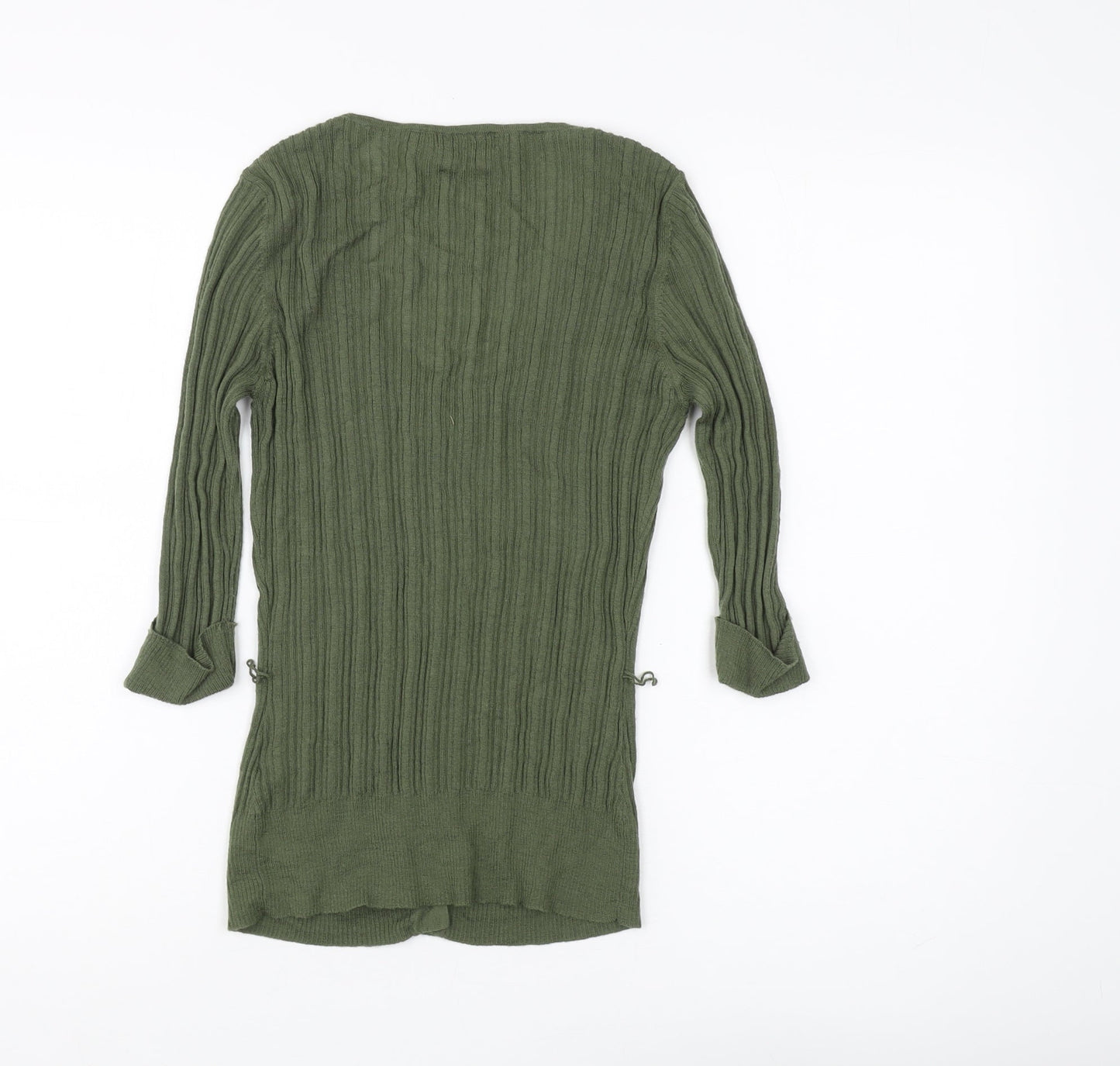 Womens UK Size 10 Monsoon Green Cardigan Jumper