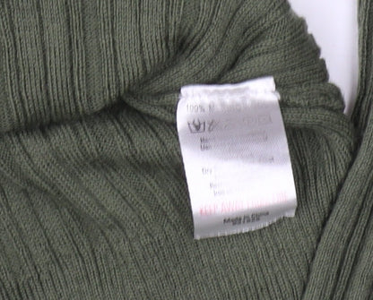 Womens UK Size 10 Monsoon Green Cardigan Jumper