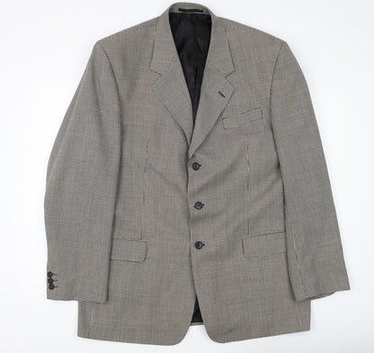 Mens UK Size 44 Burton Regular Grey Suit Jacket