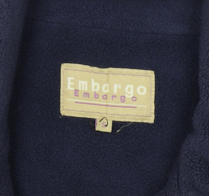 Mens UK Size S Embargo Blue