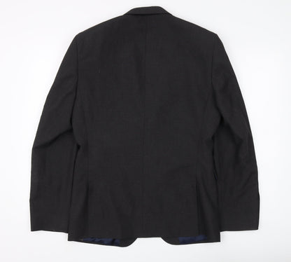 Mens UK Size 38 NEXT Regular Black Suit Jacket