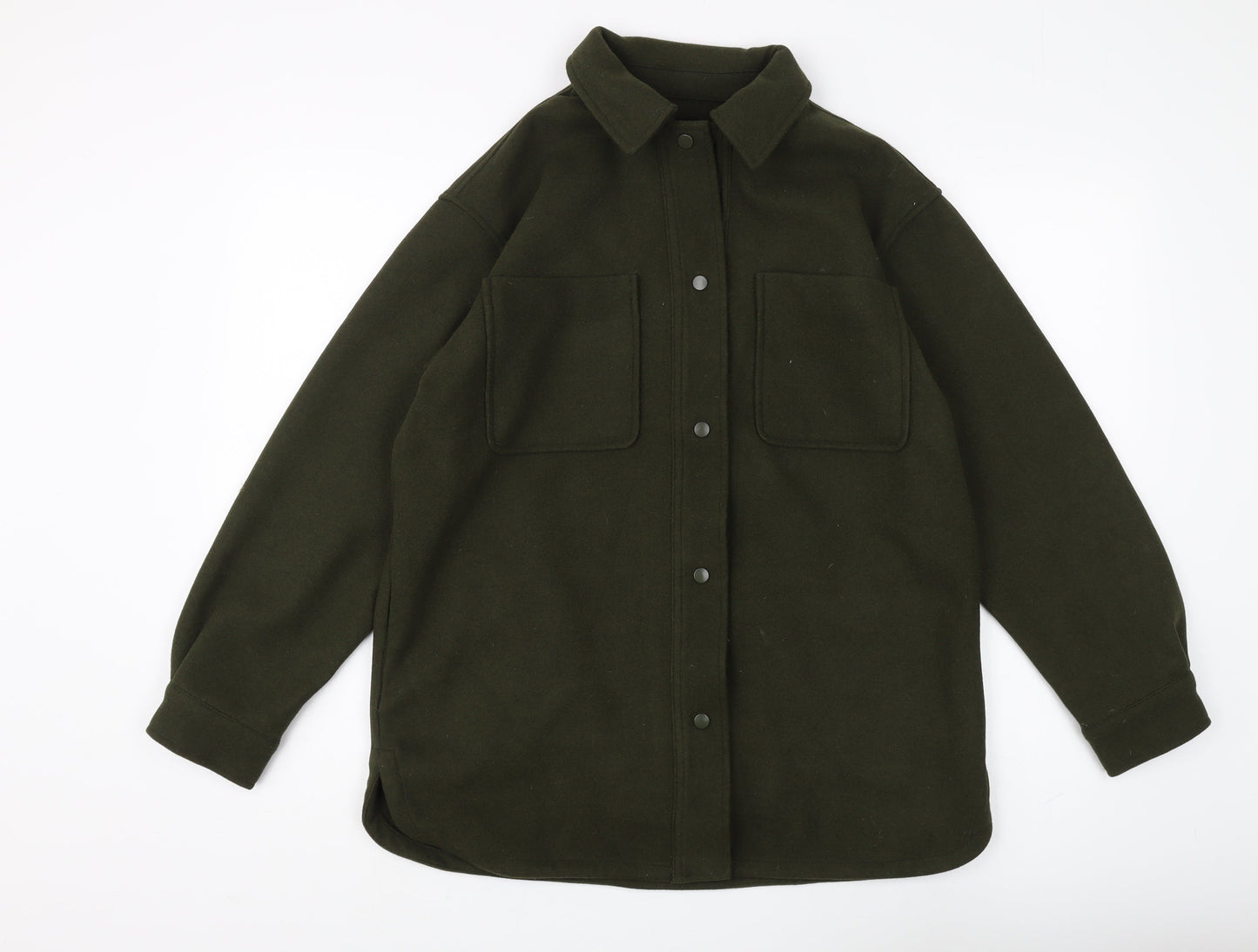 Womens UK Size S New Look Green Basic Jacket