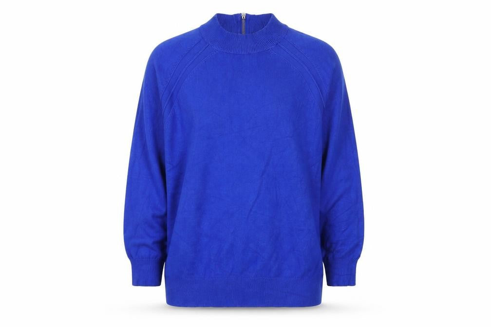 Womens UK Size 12 Debenhams Blue Pullover Jumper