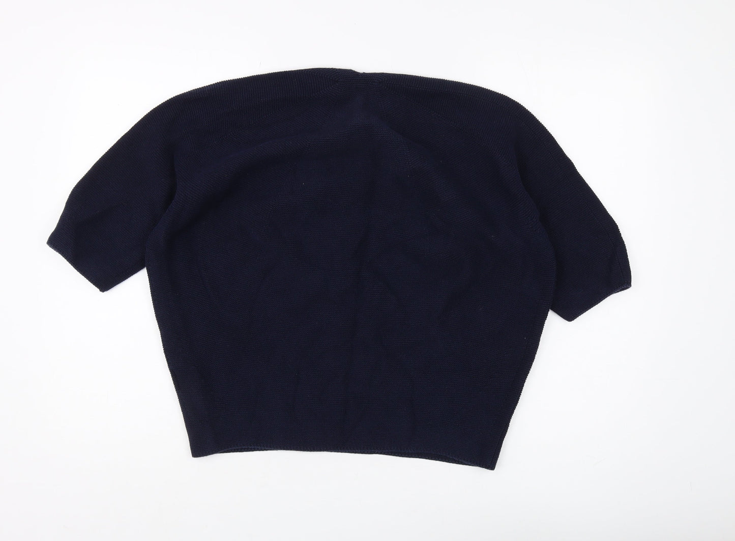 Womens UK Size L Uniqlo Blue Pullover Jumper