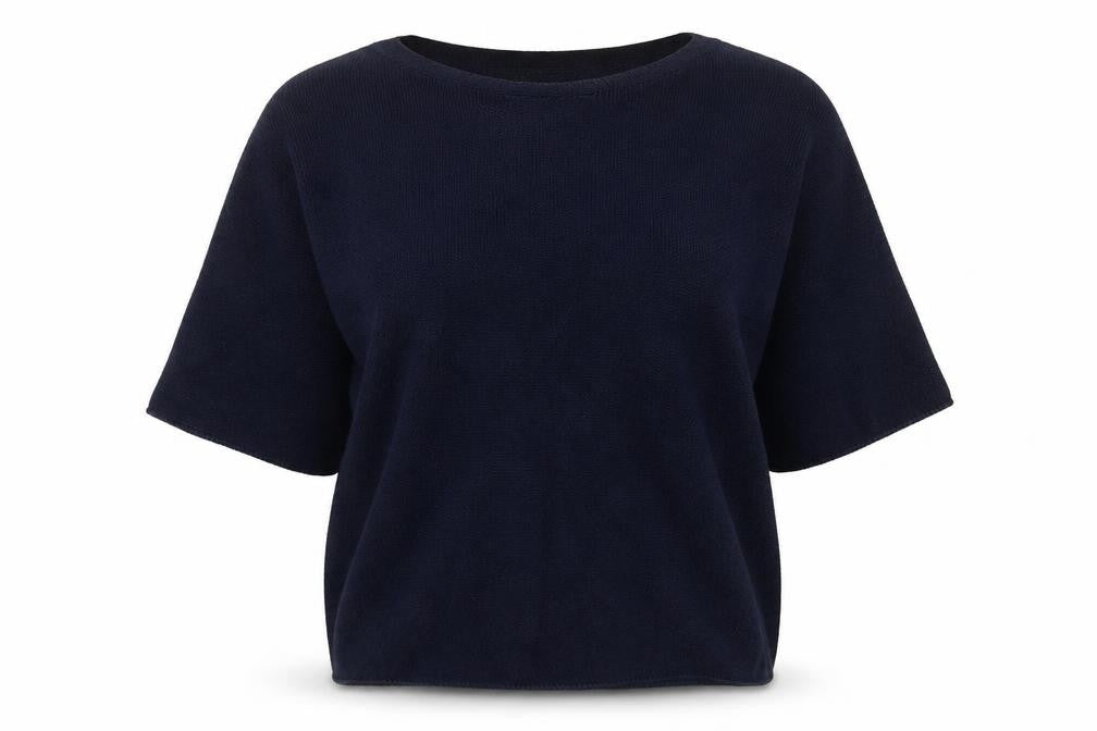 Womens UK Size L Uniqlo Blue Pullover Jumper