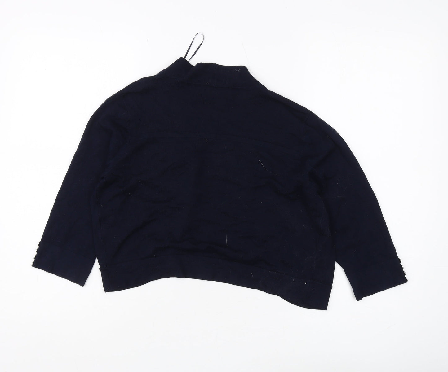Womens UK Size M Wallis Blue Cardigan Jumper