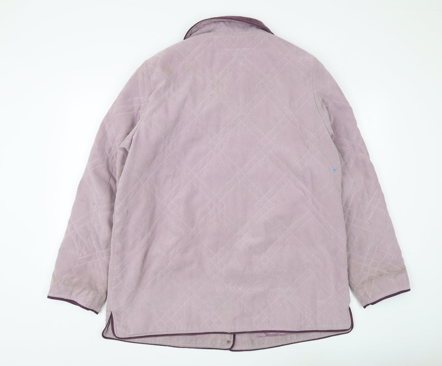 Klass Collection Women's Purple Quilted Jacket M