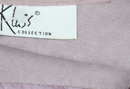 Klass Collection Women's Purple Quilted Jacket M