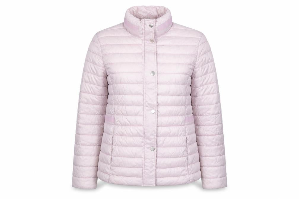 Womens UK Size 12 Classic Pink Puffer Jacket