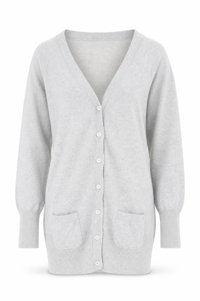 Womens UK Size 8 Zara Grey Cardigan Jumper