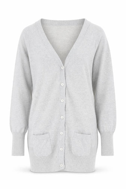 Womens UK Size 8 Zara Grey Cardigan Jumper