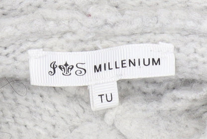 Womens UK Size One Size Millenium Ivory Pullover Jumper