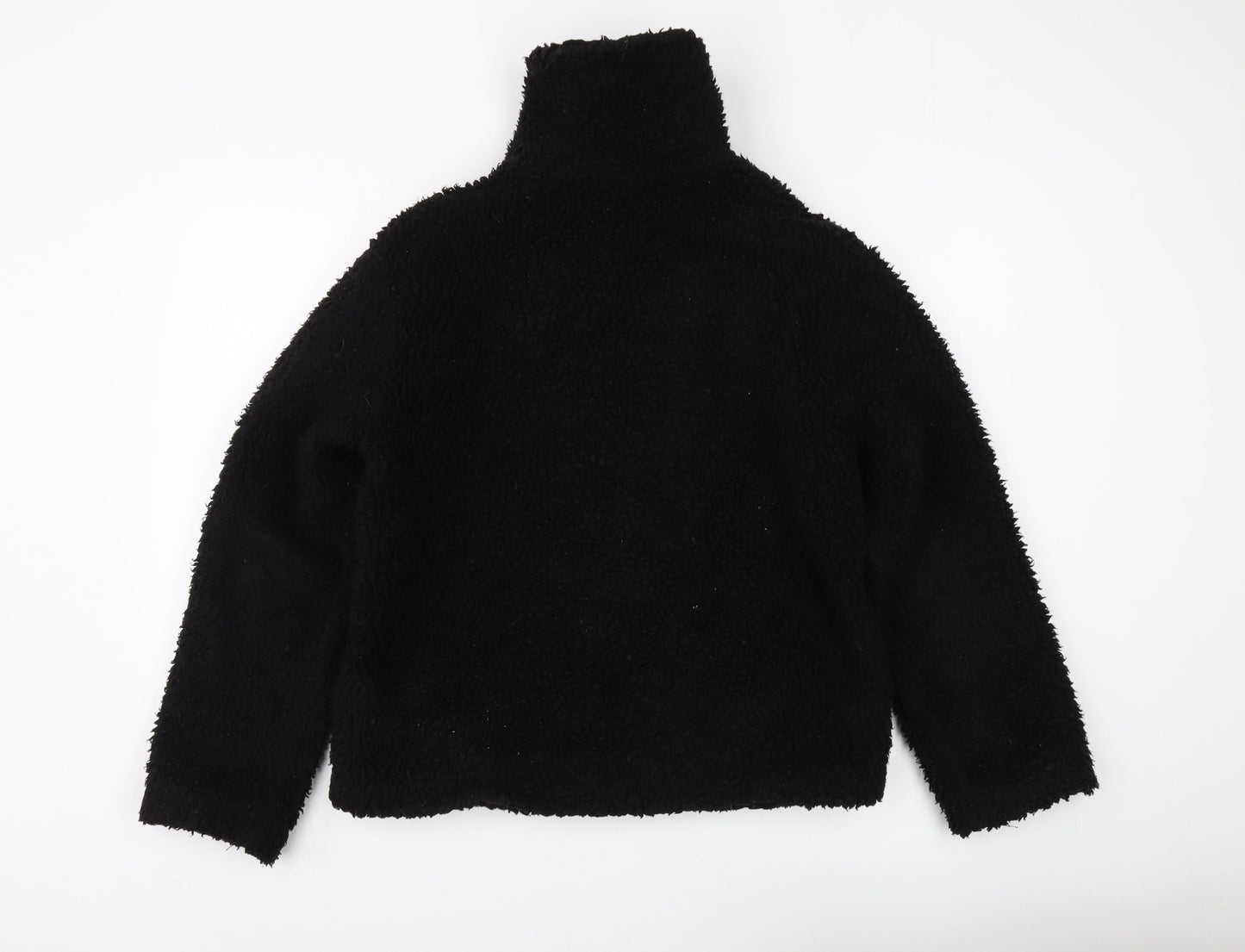 Womens UK Size S Topshop Black Basic Jacket