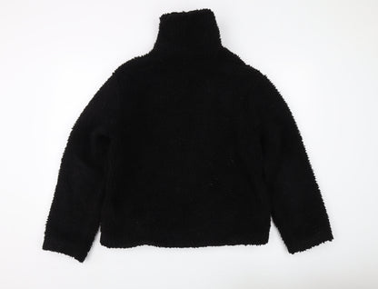 Womens UK Size S Topshop Black Basic Jacket