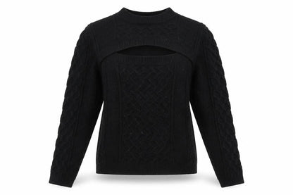 Womens UK Size L Quiz Black  Jumper
