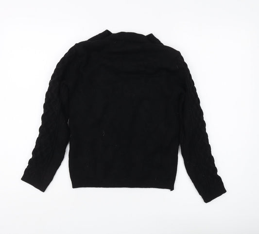 Womens UK Size L Quiz Black  Jumper