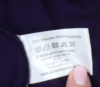 Womens UK Size 12 Roman Purple Jumper Jumper