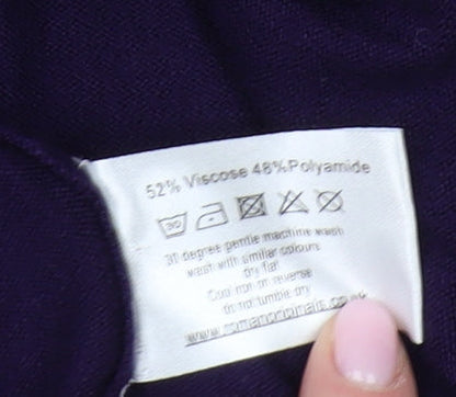 Womens UK Size 12 Roman Purple Jumper Jumper
