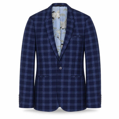Mens UK Size 38 ASOS Regular Blue Suit Jacket
