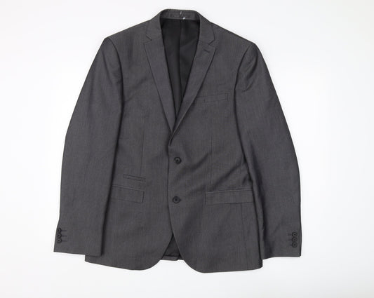 Mens UK Size 40 NEXT Regular Grey Suit Jacket