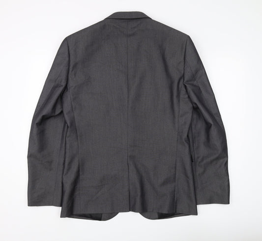 Mens UK Size 40 NEXT Regular Grey Suit Jacket