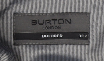 Mens UK Size 38 Burton Regular Black Suit Jacket