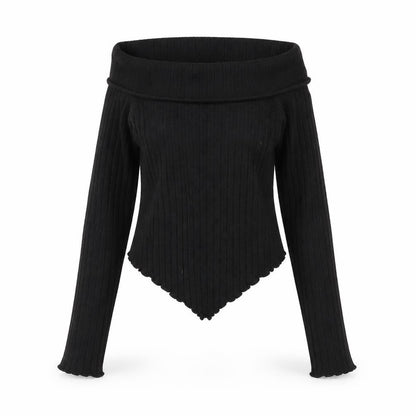 Womens UK Size 10 COLLUSION Black Pullover Jumper