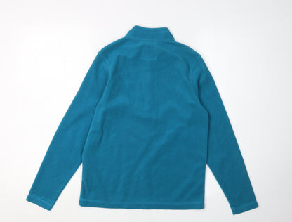 Regatta Boys Blue 1/4 Zip Fleece Sweatshirt 13 Years