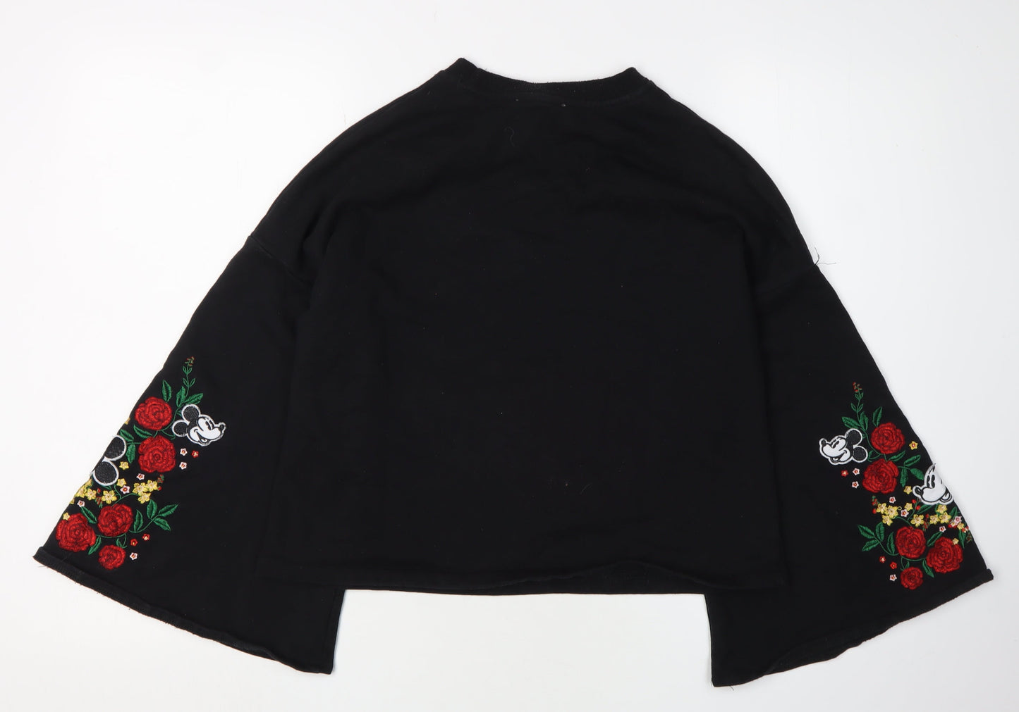 Womens UK Size S Disney Black Pullover Sweatshirt