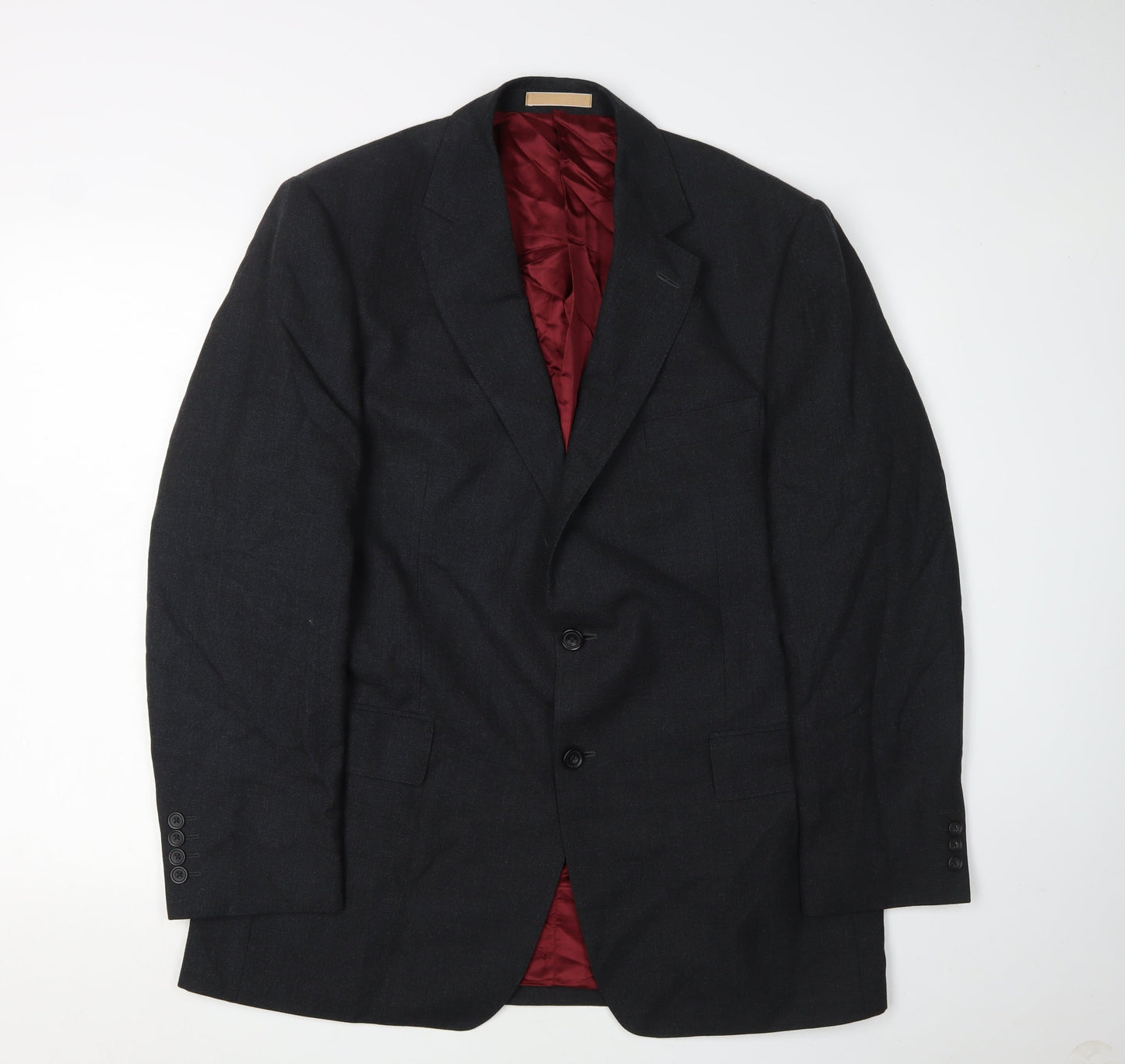 Bladen Men's Black Wool Blazer, Size 42R, Formal Wear