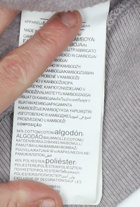 Under Armour Men's Grey Full Zip Hoodie, L, Logo Accent