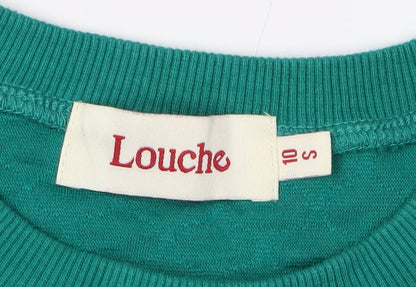 Louche Women's Green Pullover Sweatshirt Size S
