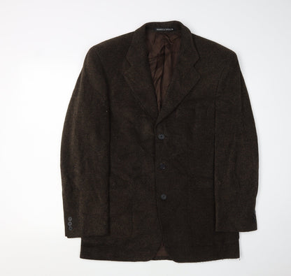 Mens UK Size 38 Marks and Spencer Regular Brown Suit Jacket