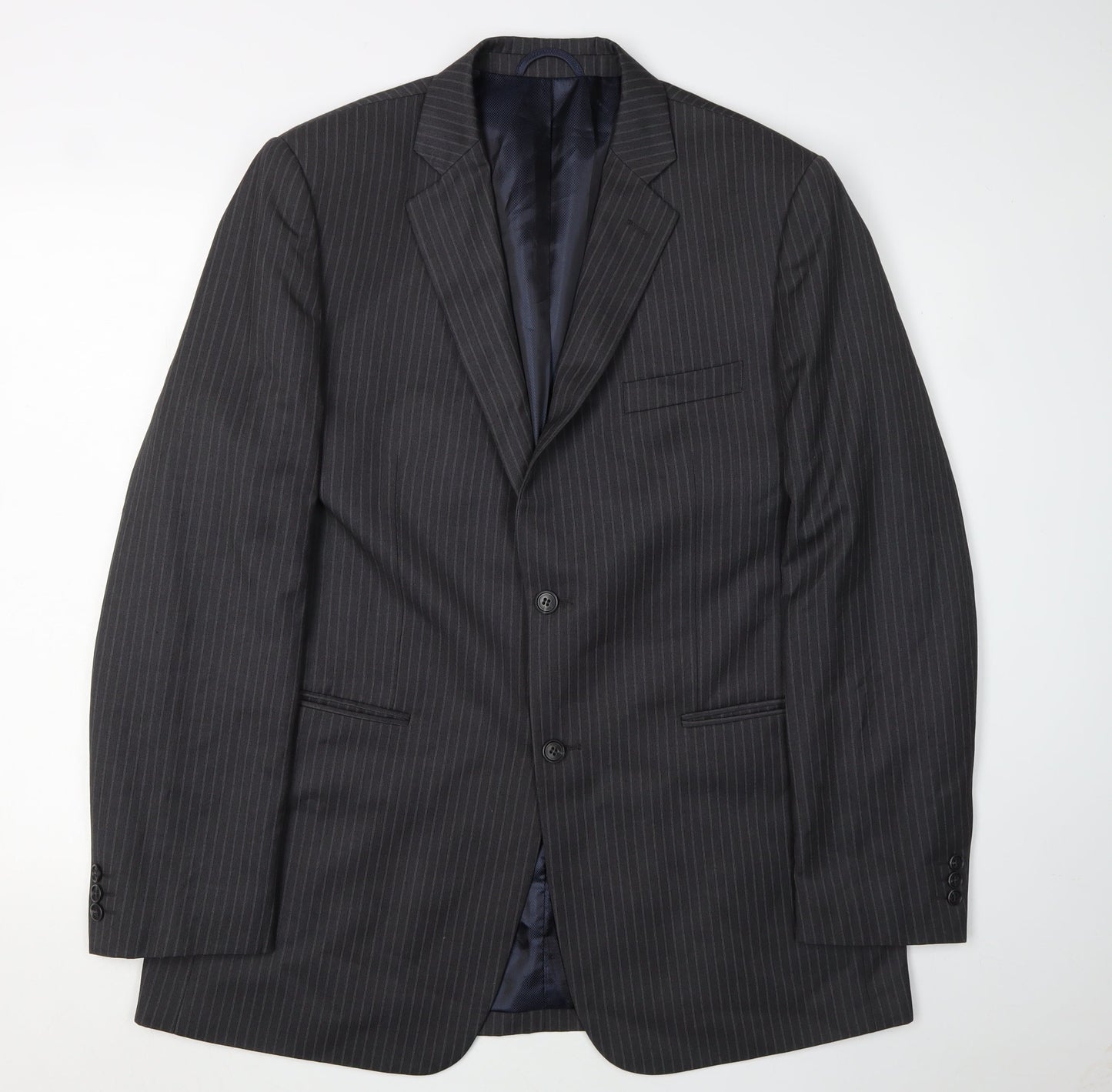 Mens UK Size 42 BHS Regular Grey Suit Jacket