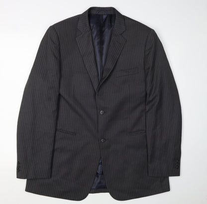 Mens UK Size 42 BHS Regular Grey Suit Jacket