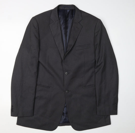 Mens UK Size 42 BHS Regular Grey Suit Jacket