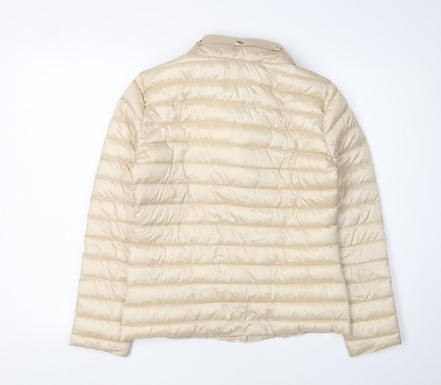 Womens UK Size 8 NEXT Beige Puffer Jacket