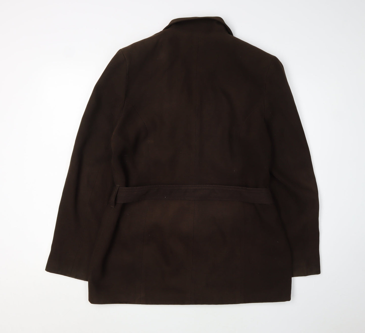 Womens UK Size 16 Charlotte Halton Brown Basic Jacket