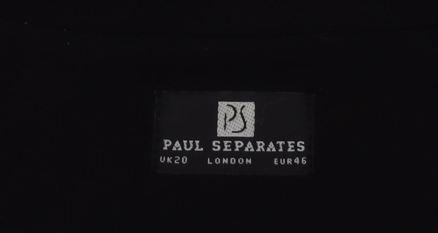Paul Separates Women's Black Blazer UK 20 - Business Jacket