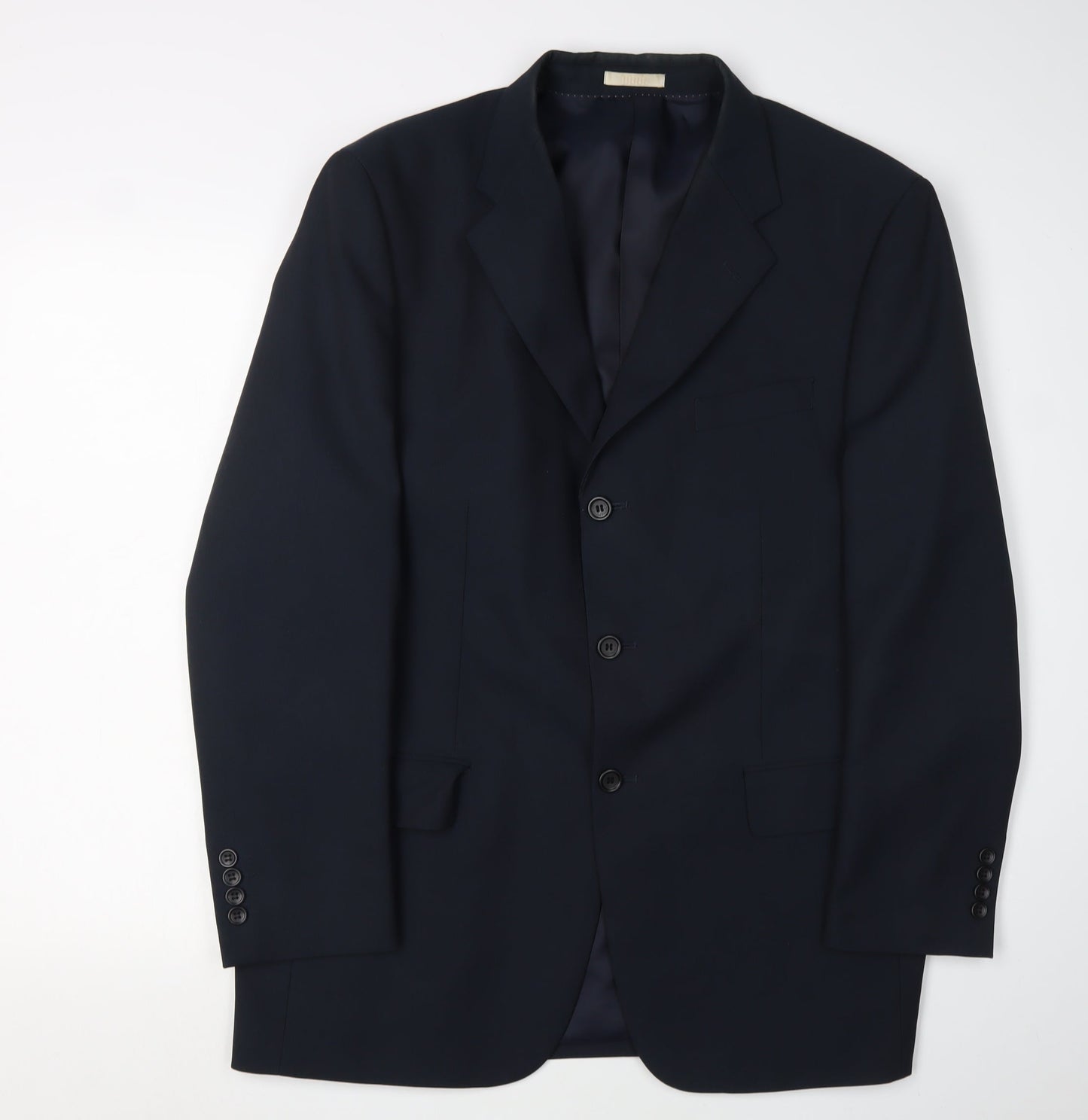 Mens UK Size 42 Greenwoods Regular Black Suit Jacket