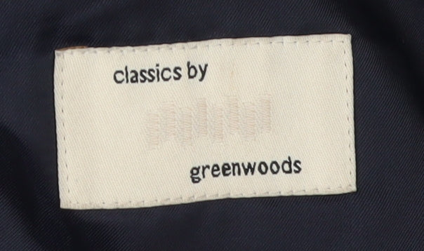 Mens UK Size 42 Greenwoods Regular Black Suit Jacket