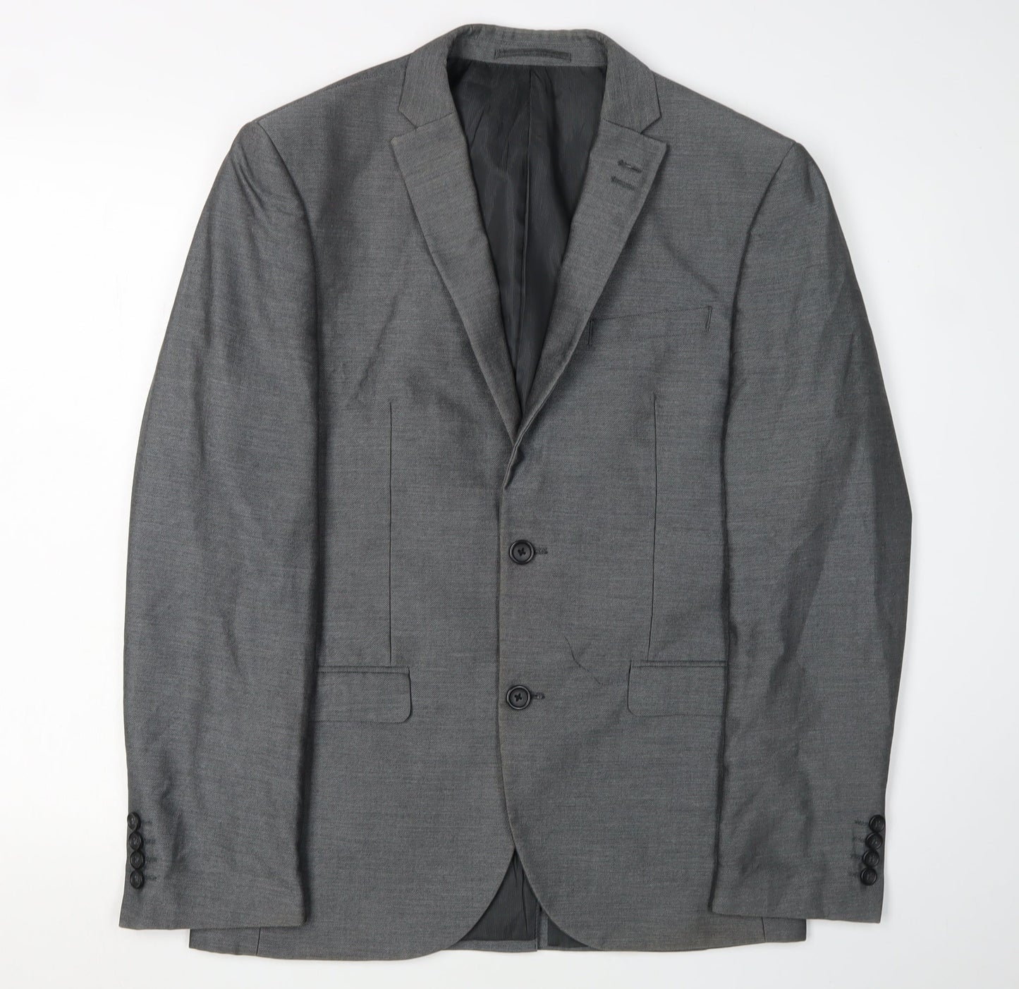 Mens UK Size 38 NEXT Regular Grey Suit Jacket