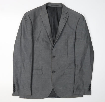 Mens UK Size 38 NEXT Regular Grey Suit Jacket