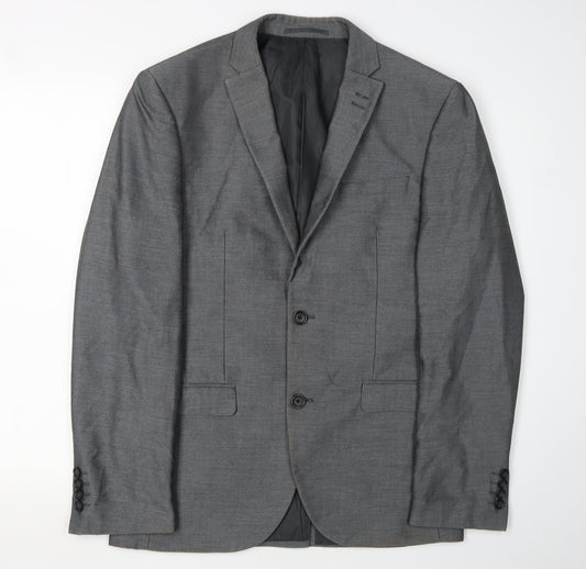 Mens UK Size 38 NEXT Regular Grey Suit Jacket
